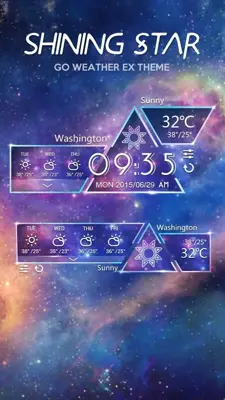 ShiningStar GOLauncher EX Weather 2in1 android App screenshot 4